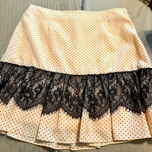 BCBGeneration mini silk skirt